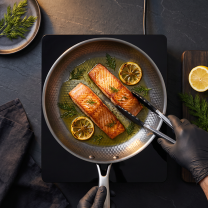 純チタンフライパン｜コーティング不使用・IH＆ガス対応