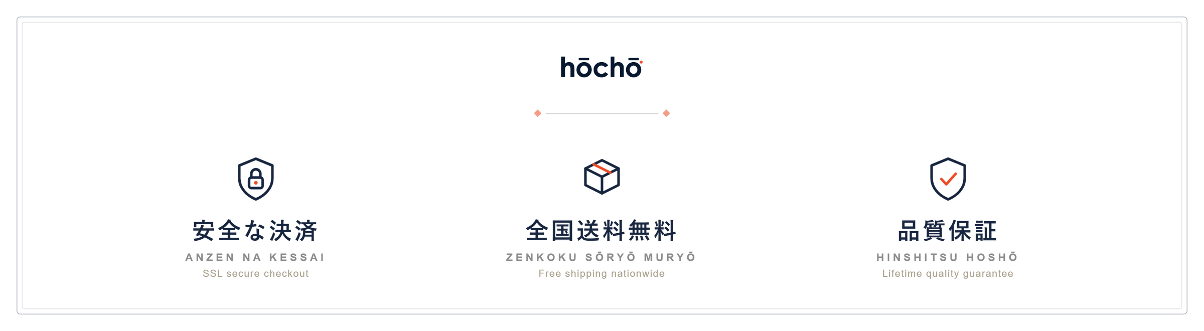 安全な決済・全国送料無料・品質保証